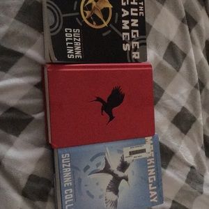 The 3 book series on the hunger games